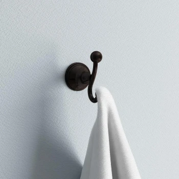 Liberty Hardware Crestfield Robe Hook | Venetian Bronze | 138038