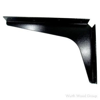 18" x 24" Workstation Bracket, Black Finish (3 Pair) | 7253180152EA