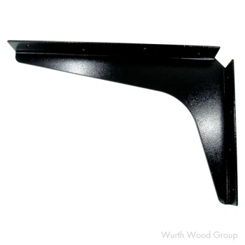 18" x 24" Workstation Bracket, Black Finish (3 Pair) | 7253180152EA