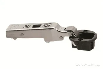 CLIP top glass door hinge 94°, overlay application, boss: screw-on