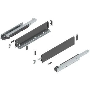 Blum LEGRABOX pure drawer profile set, Grey | 770M4502S