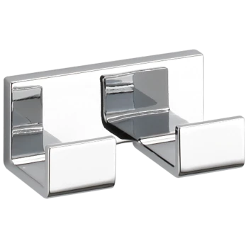 Liberty Hardware Vero Double-Robe Hook | Polished Chrome | 77736
