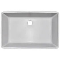 Wilsonart Rectangular Vanity Large | Calm White | AK2113CMW