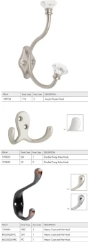Liberty Hardware | Heavy Coat and Hat Hook | B42302JCHRC