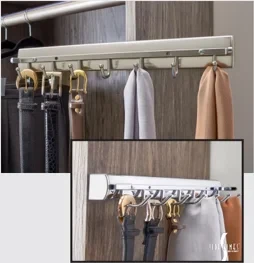 Rev-A-Shelf CSR Series Wire Shoe Rail | Satin Nickel, 18" | CSRSL18SN10