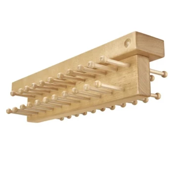 Rev-A-Shelf Maple 5"W x 13-7/8"D Tie Rack, - CWTTR-14-1, 14", 3"W x 2 1/4"H x 13 7/8"D, black | CWTTR14B1