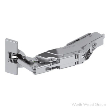 Grass Tiomos Self-Close Overlay Face-Frame;Frameless Hinges Nickel, 155° Dowel - F045138503217, 160 DEGREE B45 | GRF045138503217