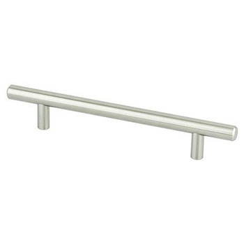 Berenson Tempo Pulls | Brushed Nickel, Center: 128mm, 7 3/8" | H08042BPN