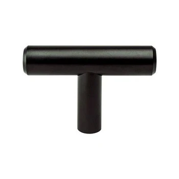 Berenson Tempo Series Black 2"L x 3/4" (19 mm) W Knob, - 0839-2055-P | 29MM | H08392055