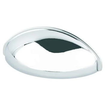 Berenson Transitional Advantage Three Series 2-1/2" (64 mm) Center to Center Polished Chrome Cup Pull, - 0961-126-P, 64MM