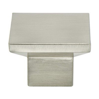 Berenson Elevate Series Brushed Nickel 1-9/16"L x 1-9/16" (40 mm) W Knob, - 2095-4BPN-P | 3" | H20954BPN
