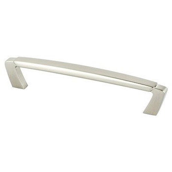 Berenson Vested Interest Series | 5-1/16" (128 mm) Center to Center Brushed Nickel Pull, - 2329-1BPN-P | H23291BPN