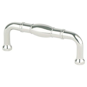 Berenson Designer's Group 10 Pulls | Center: 3", Letter: C, 3 1/2"L x 1/2"W x 1 5/16"H | H41481014