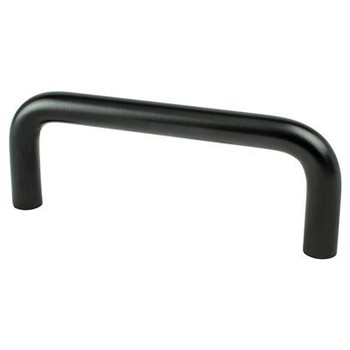 Berenson Advantage Series 3" | (89 mm) Center to Center Matte Black Pull, - 6129-2055-P | H61292055