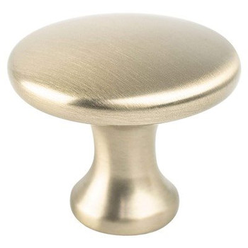 Berenson Contemporary Advantage Five Narrow Round Knob | Champagne | H912910CZ
