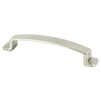 Berenson Oasis Pulls | Brushed Nickel, Center: 128mm, 6 1/16" | H92491BPN