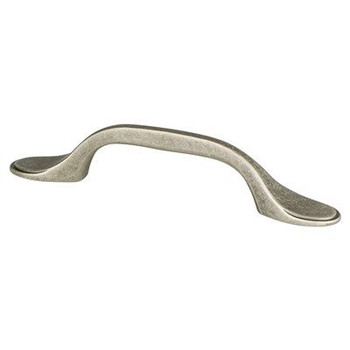 Berenson Traditional Advantage One 3 inch CC Rounded End Pull | Weathered Nickel | H934510WN