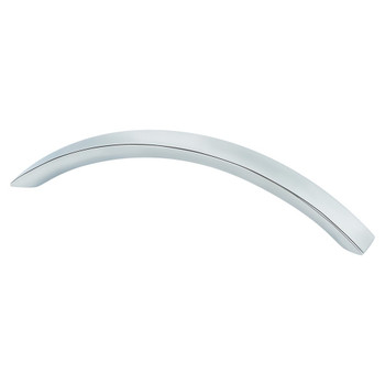 Berenson Contemporary Advantage Four Flat Arch Pull | Polished Chrome, 128mm CC | H93991026