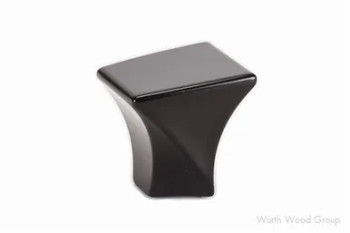 Berenson Fluidic Knobs, Matte Black | H94411055