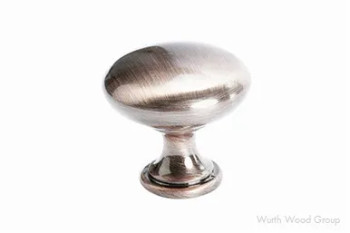 Berenson Euro Moderno Knobs, Diameter: 1 3/16'' | H97241BAB