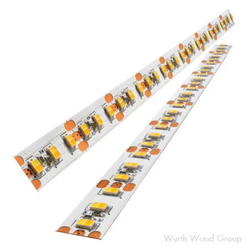 White Tunable FlexTape 12V LED 3W Warm White-Daylight Strip Light, 16.4' Roll, White | LFLXTPE12CCT1