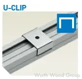 Infinex Square/Curved U-Clip Set of 2 | LXSQRUCLP1