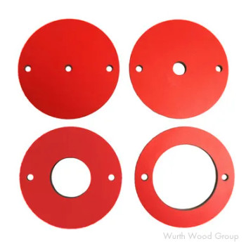 SawStop 4 pc Phenolic Insert Ring Set | RTPIR