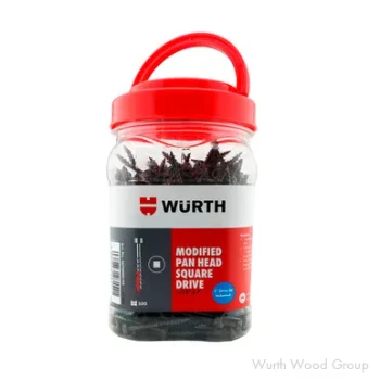 Wurth Jar - Modified Pan Head Square drive, 7 X 1-1/2 JAR | WW17350