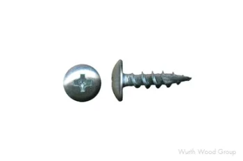Hardware Screws Truss Head #2 Phillips Drive Type 17 Point, #8 x 5/8" | WW58130