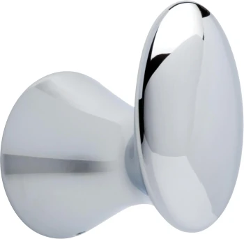 Liberty Hardware Somerset Single Robe Hook, Polished | Robe Hooks | 139566