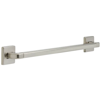 Liberty Hardware Angular Modern Decorative Grab Bar | 24", Stainless Steel | 41924SS