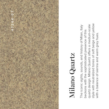 Wilsonart Flatback Crescent Laminate | Milano Quartz | 472660FECRE