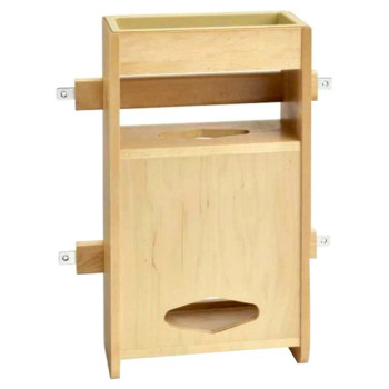 Rev-A-Shelf 4SPBD Series Door Storage Natural Maple 13-1/2"Wx18-5/8"H, - 4SPBD-18 | 4SPBD18