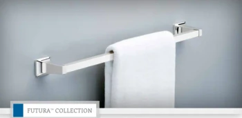 Liberty Hardware Jamestown Towel Bar | Polished Chrome, 18" | 9018PC