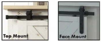 Barn Door Hardware: Mini Kits & Accessories | FRMTM6B