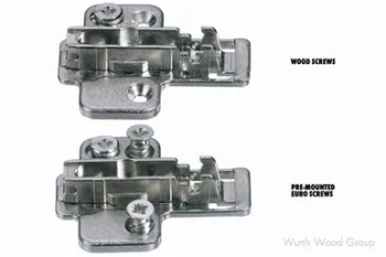 Grass Nexis Cam Base Plate with 2-point Fixing, 0mm Plate | GR314493710015