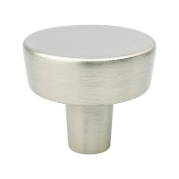 Berenson Brookridge Series Brushed Nickel 1-9/32" (32.5 mm) Diameter Knob, - 2641-1055-P | H26401BPN