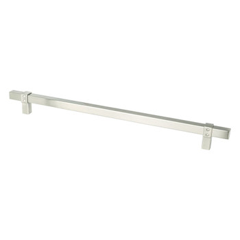 Berenson Rivet Rebel 12in. CC Length | Brushed Nickel | H50834BPN