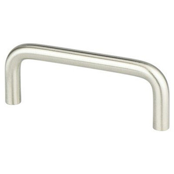 Berenson Advantage Series 3" | (76 mm) Center to Center Brushed Nickel Pull, - 6240-2BPN-P | H62402BPN