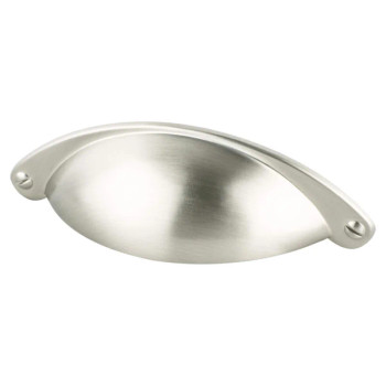 Berenson Andante Cup Pulls, Width: 1 1/4", Brushed Nickel | H78841BPN