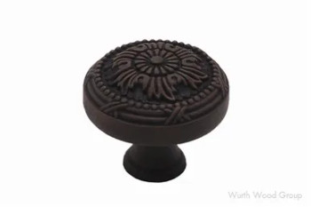 Berenson Toccata Knobs, Diameter: 32mm, Verona Bronze, Height: 1 1/16" | H82561VB