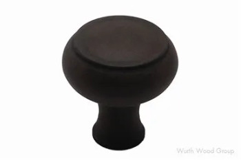 Berenson Forte Knobs, Diameter: 42mm, Weathered Nickel, Height: 1 3/4" | H82821WN