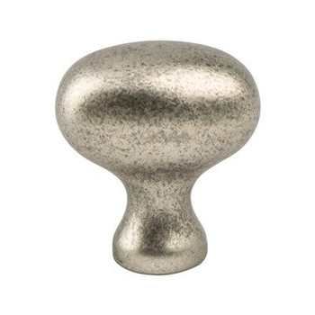 Berenson Transitional Advantage Three Oval Knob | Weathered Nickel | H936310WN