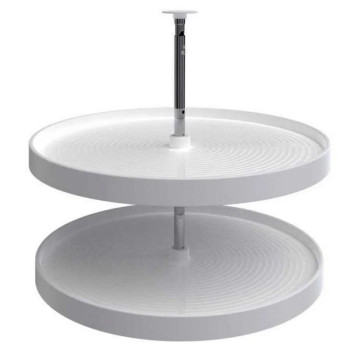 Lazy Daisy Polymer Full Circle Lazy Susan Sets, Dia: 28" | LD206228111