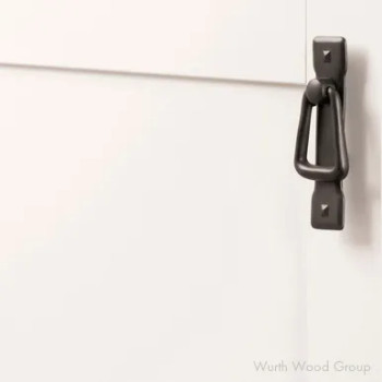 Rustic Antique Bail Cabinet Pull ,1-1/4" c/c | PRO85BMA