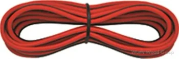 300" Roll 18 Gauge Linking Wire, Red/Black, 25' ROLL | PROLPWIRE25RB1