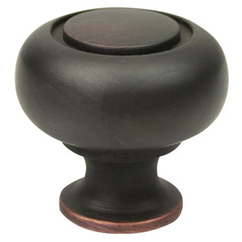 PRO Value Select Series Oil Rubbed Bronze 1-1/4" (32 mm) Diameter Knob, PROSE1-ORB, 1" DIA | PROSE14ORB