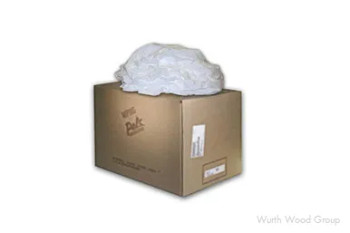 New Bleached Prewashed Knit Rags | RAG25W