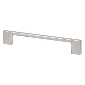 Berenson ADV 4 Rectangle Pull, 128MM CC, Brushed Nickel, 9052-4BPN | H90524BPN