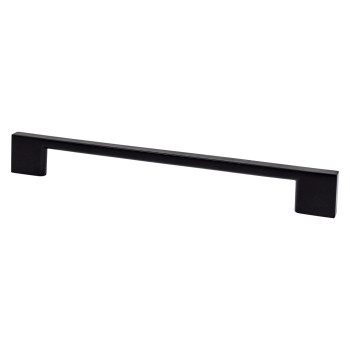 Berenson ADV 4 Rectangle Pull, 192MM CC, Matte Black, 9061-4055 | H90614055